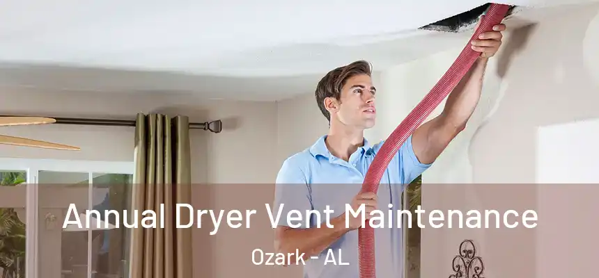  Annual Dryer Vent Maintenance Ozark - AL